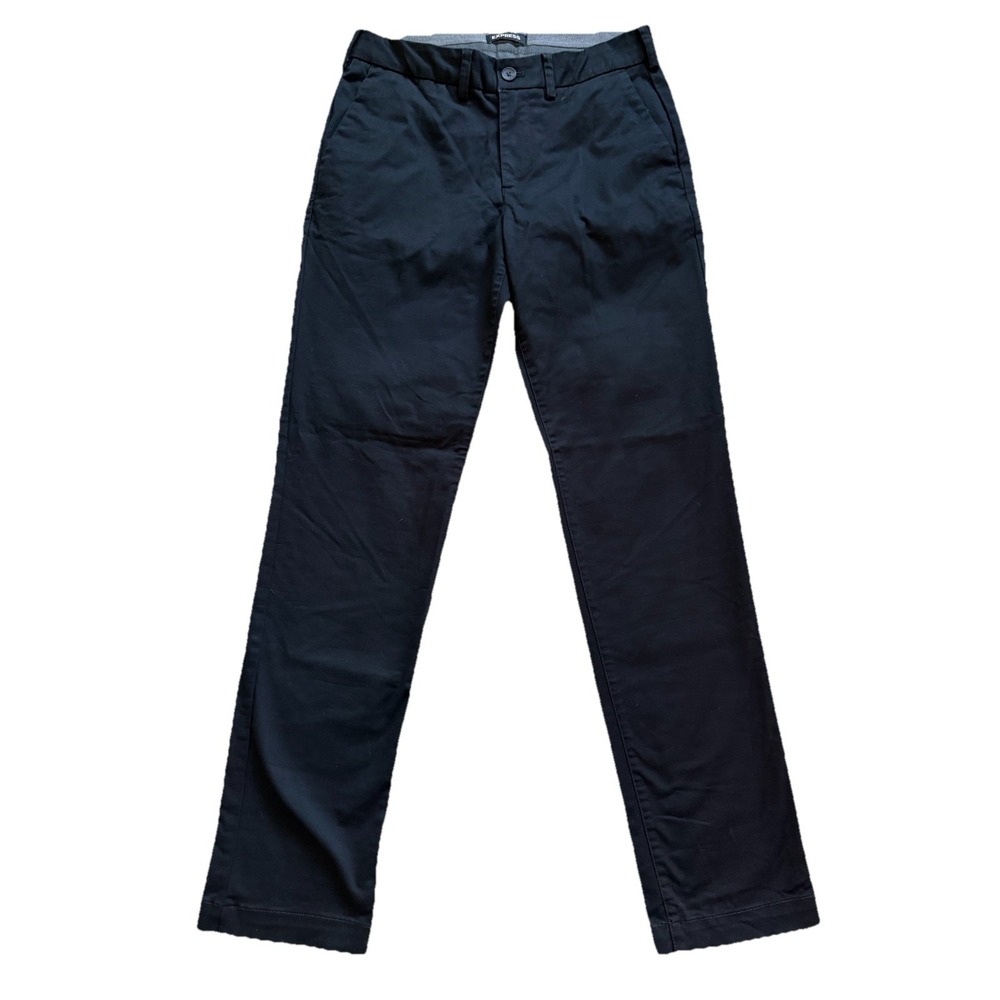 Express Hyper Stretch Slim Black Pants‎ Size 29x32